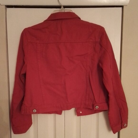 Jackets & Blazers - Red jean jacket